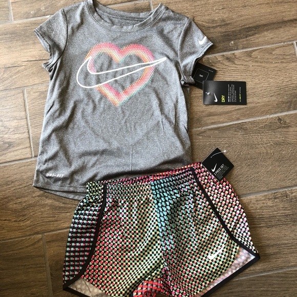 Nike Other - 6X Nike Girl T-Shirt & Shorts